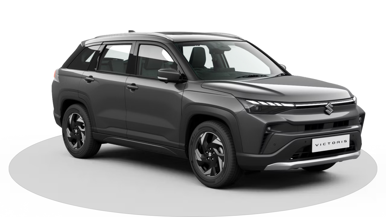 Drive your Magma Grey Maruti VICTORIS home from Indus Motors 