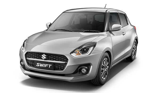 Drive your Silky Silver Maruti SWIFT BSVI home from Indus Motors 