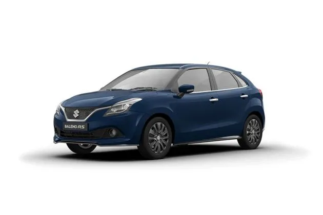 Drive your Ray Blue Maruti BALENO RS home from Indus Motors 