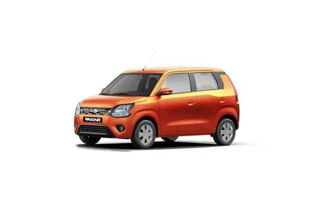 Drive your Autumn Orange Maruti WAGON R BS VI home from Indus Motors 