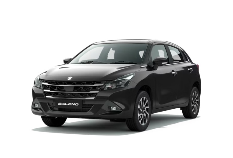 Drive your Grandeur Grey Maruti Baleno home from Indus Motors 