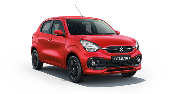 Drive your Fire Red Maruti CELERIO home from Indus Motors 