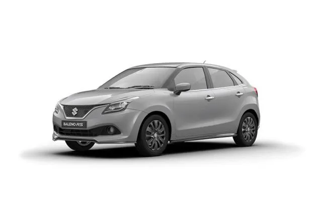 Drive your Premium Silver Metallic Maruti BALENO RS home from Indus Motors 