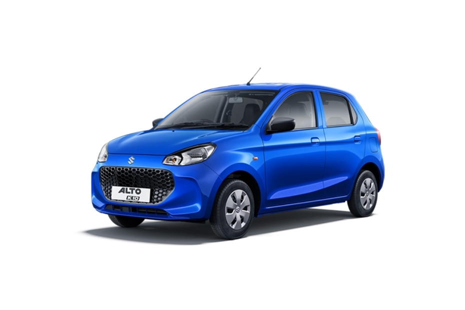 Drive your Metallic Speedy Blue Maruti ALTO K10 home from Indus Motors 