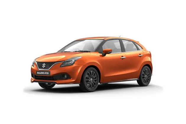Drive your Autumn Orange Maruti BALENO RS home from Indus Motors 