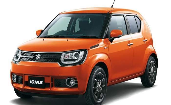 Drive your Lucent Orange Maruti IGNIS home from Indus Motors 