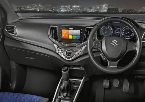 Baleno RS front cabin view