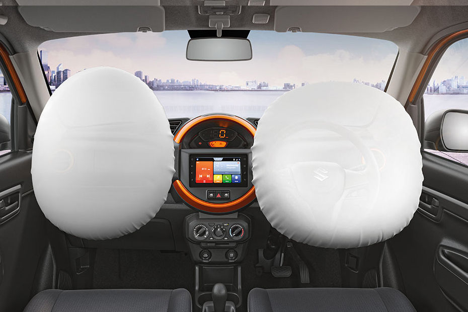 S-presso dual airbags for safety