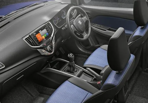 Baleno RS front cabin full view