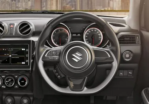 Maruti-Suzuki-Swift-steering-wheel-with-audio-control