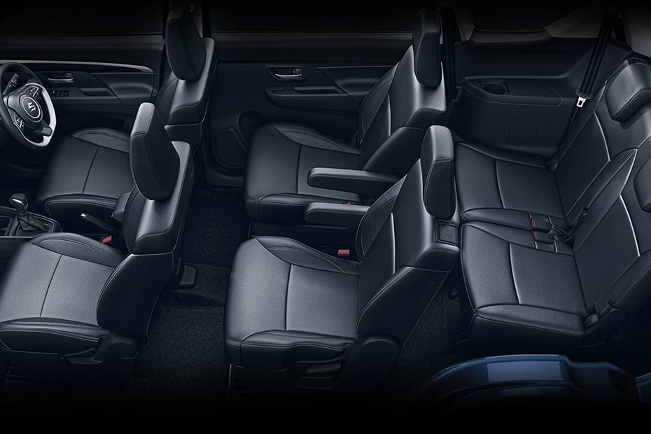 Maruti XL-6 internal seat arrangement